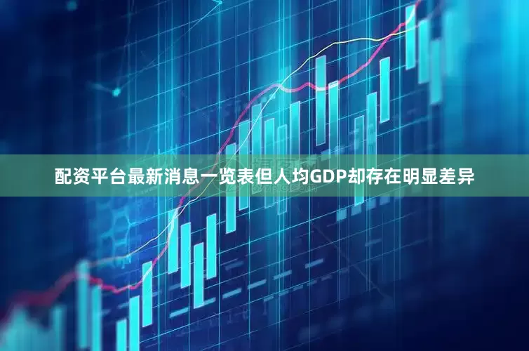 配资平台最新消息一览表但人均GDP却存在明显差异